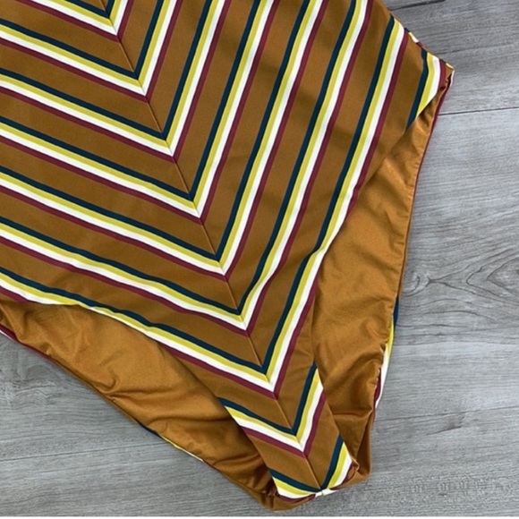 🌻 RVCA RETRO ROW MEDIUM ONE PIECE SWIMSUIT 🌻 - Picture 2 of 8